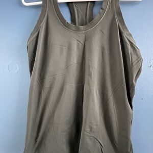 Athleta Olive Green Women's Tank Top